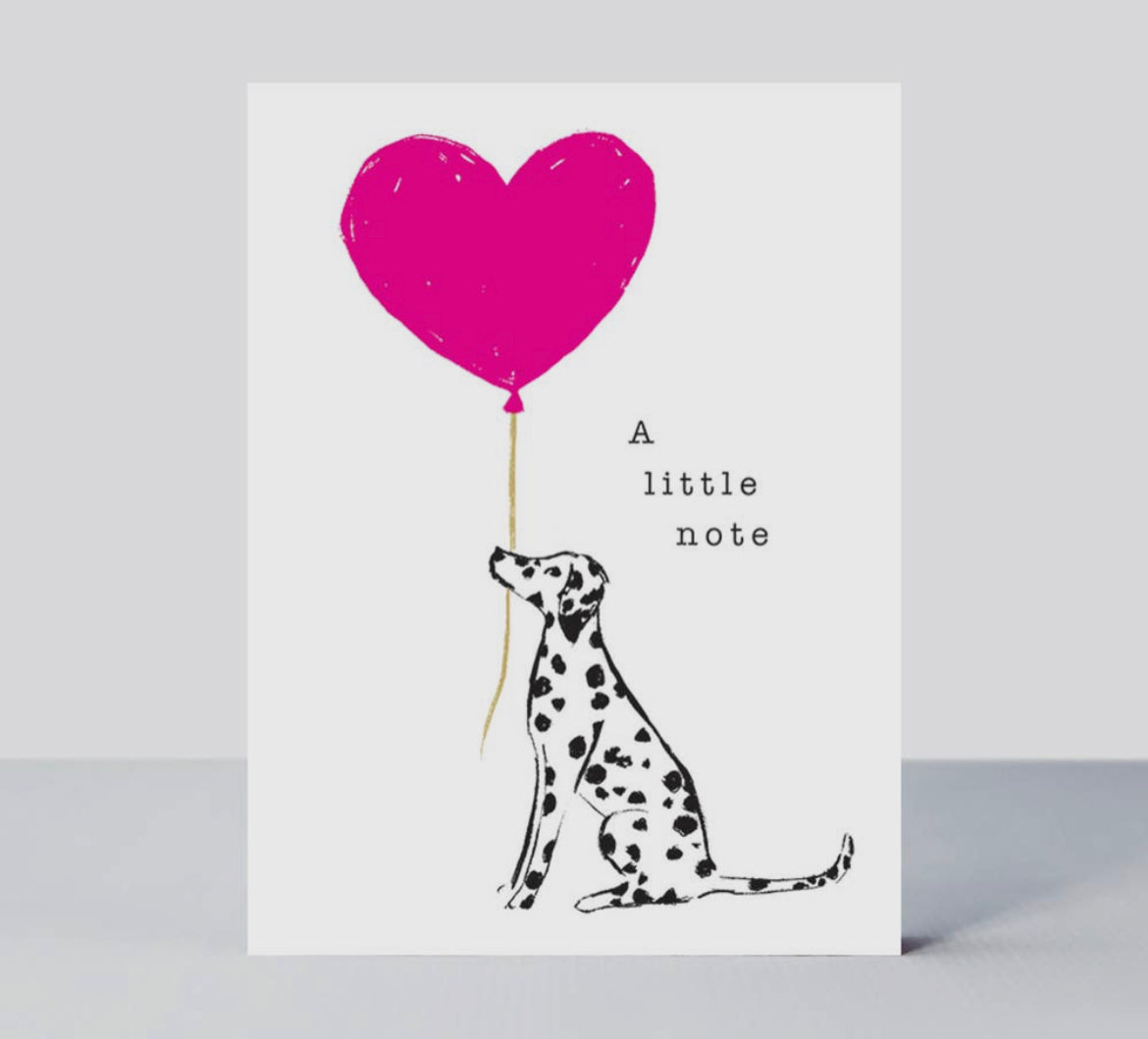 A Little Note Dalmatian Notecards - Pack Of 10