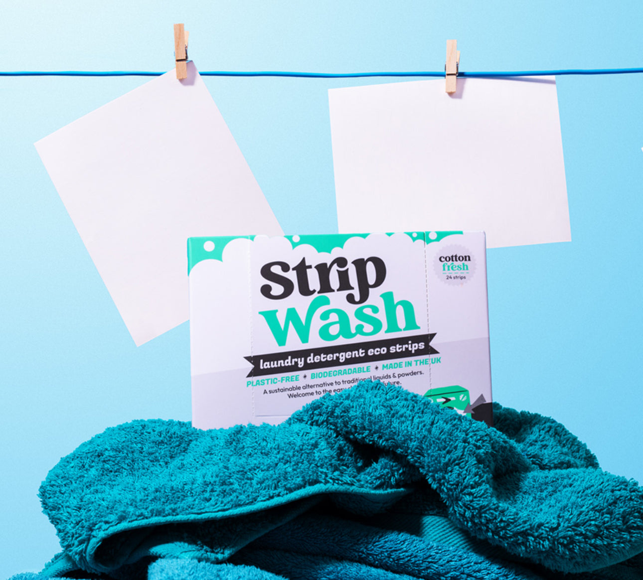 EcoLiving StripWash Laundry Detergent - Cotton Fresh