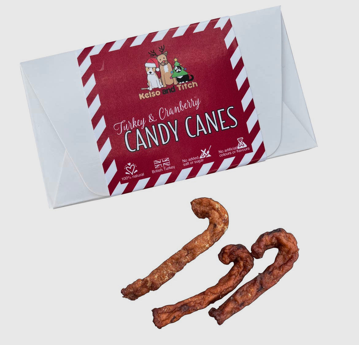 Kelso And Titch Turkey And Cranberry Candy Canes