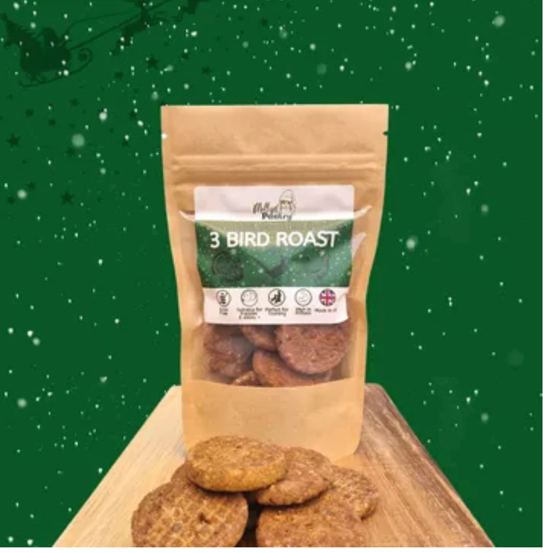 Monty And Molly Co 3 Bird Roast Christmas Cookies no