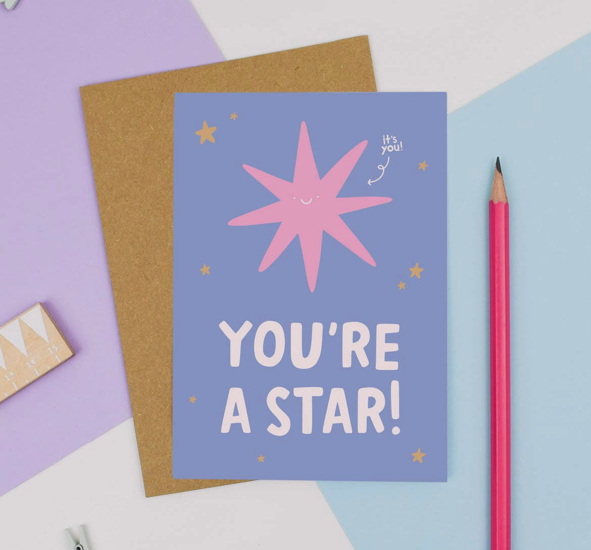 You’re A Star Card