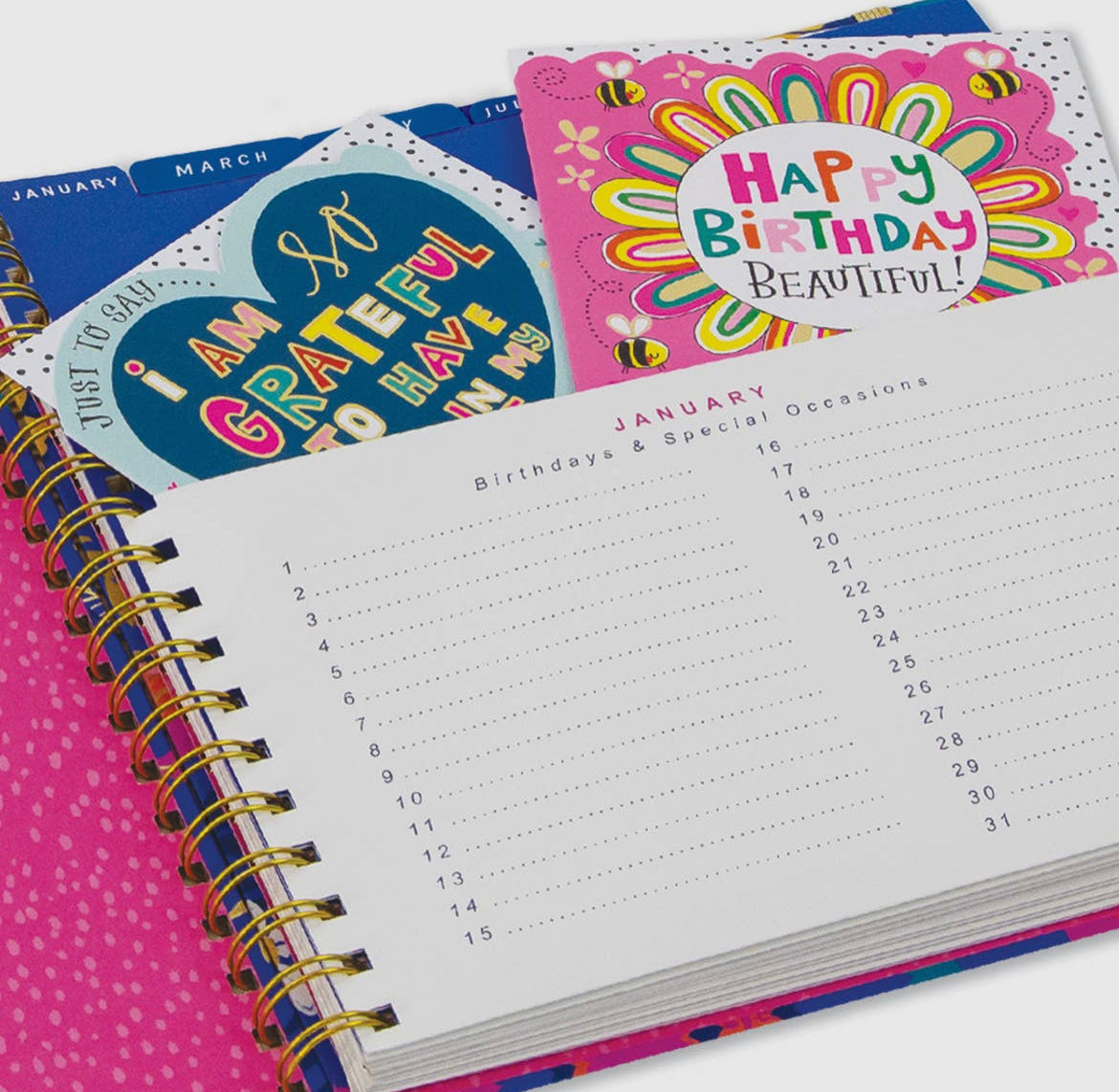 Birthday Card Planner
