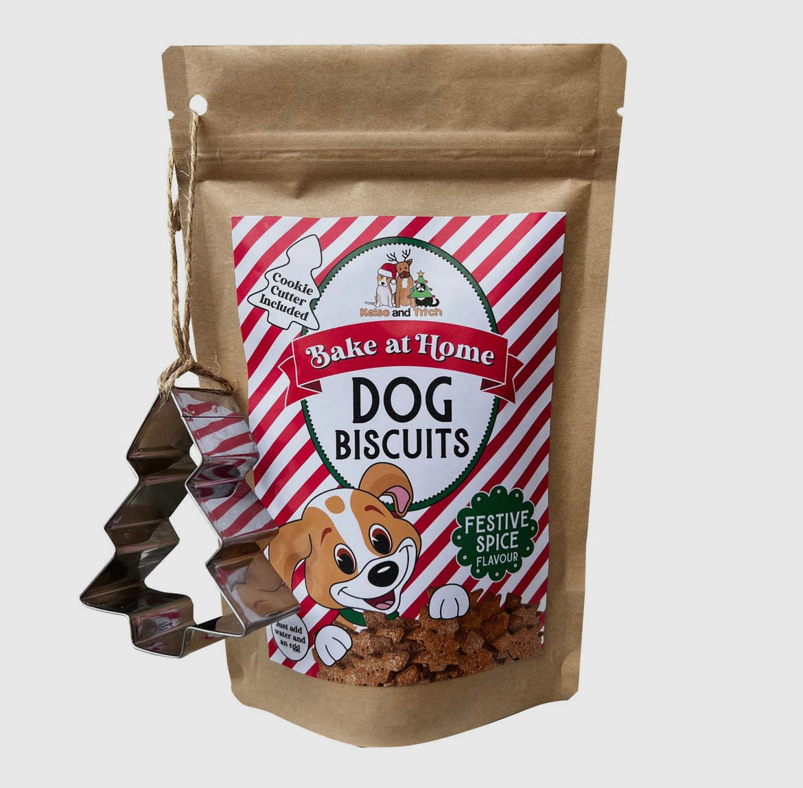 Kelso And Titch Bake At Home Dog Biscuit Kit - Festive Spice Edition