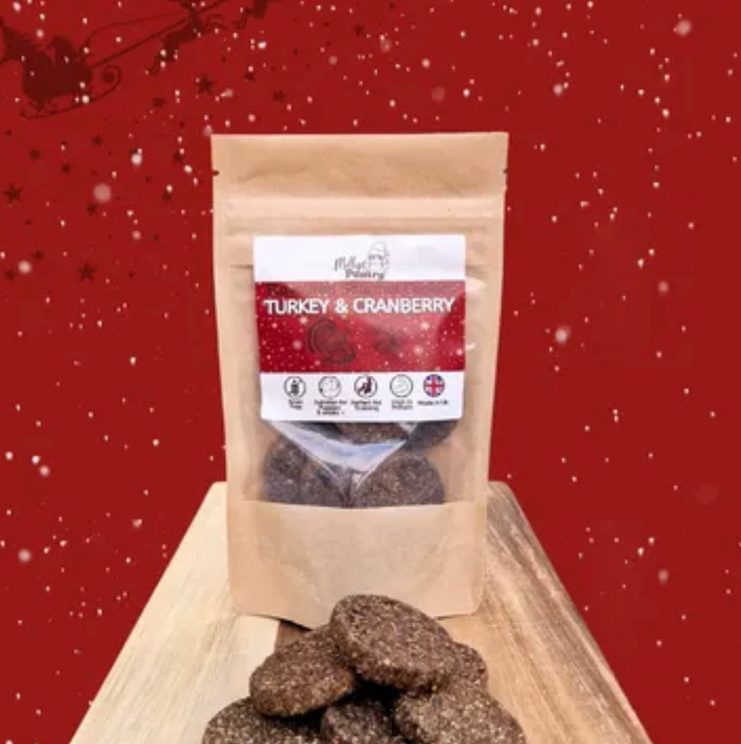 Monty And Molly Co Turkey And Cranberry Christmas Cookies