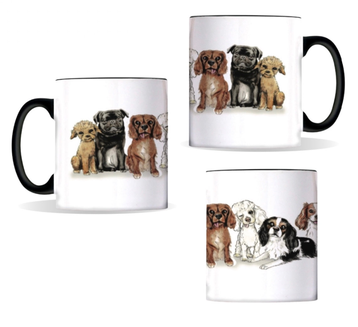 Family Time Mug - Black Handle