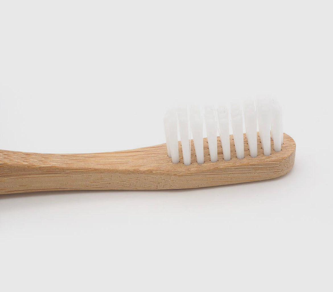EcoVibe Natural Bamboo Toothbrush With Medium Bristles