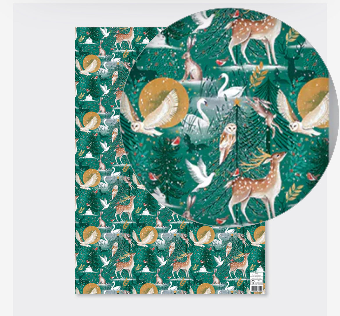 Christmas Gift Wrap - Wild Winter