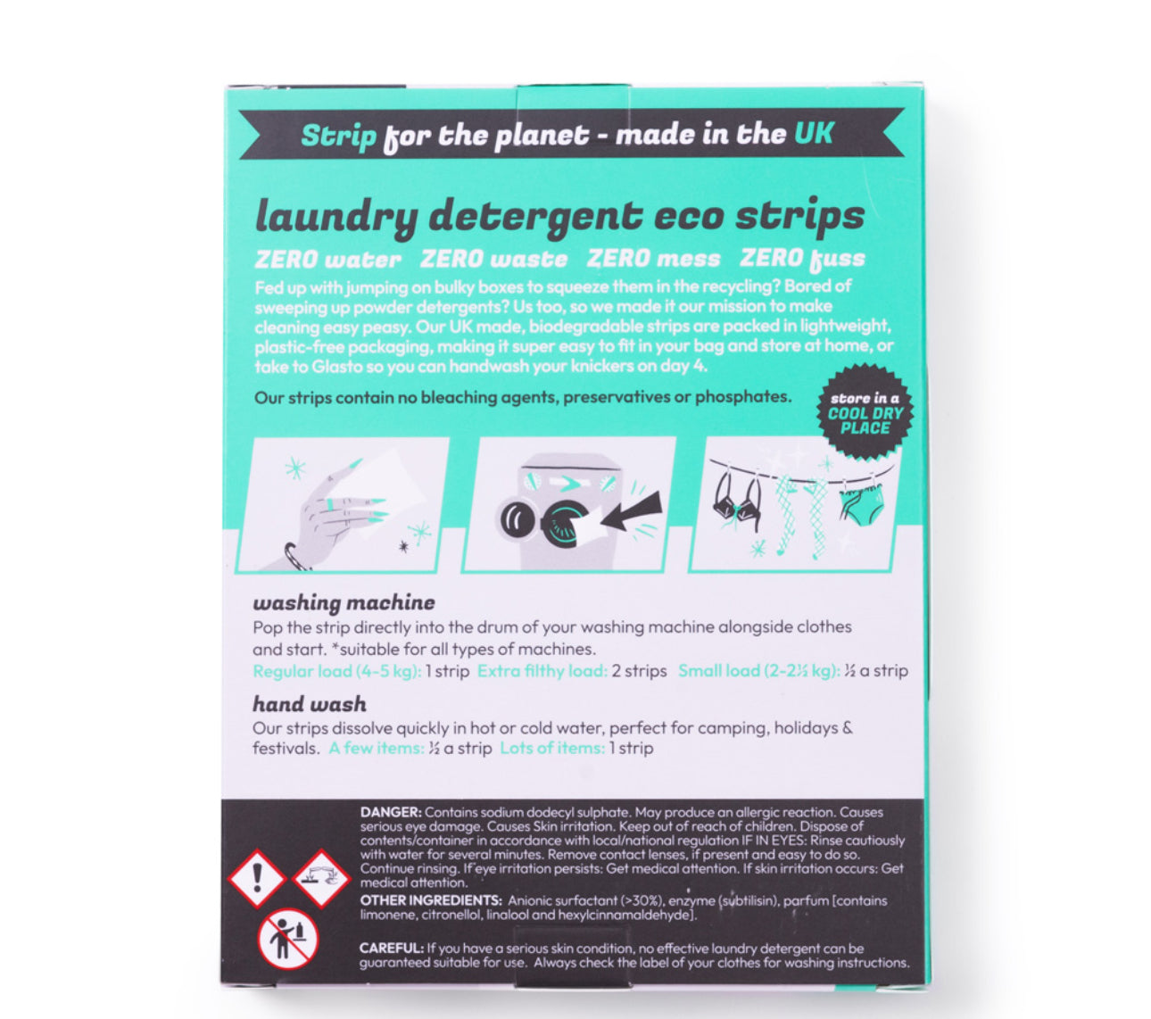 EcoLiving StripWash Laundry Detergent - Cotton Fresh