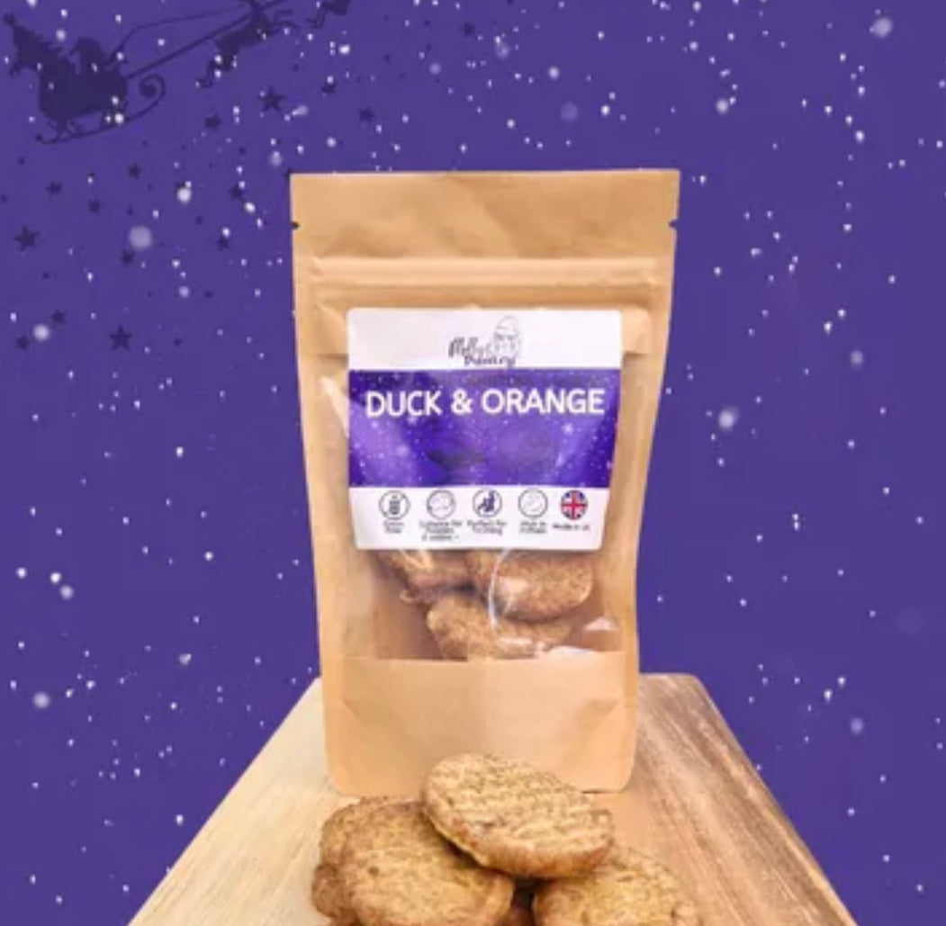 Monty And Molly Co Duck An Orange Christmas Cookies look