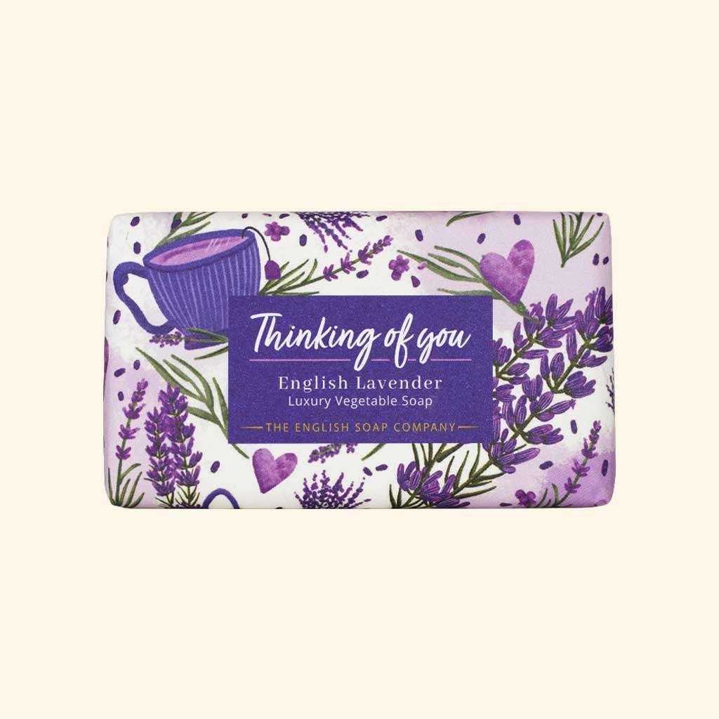 The English Soap Company English Lavender Thinking of You Soap