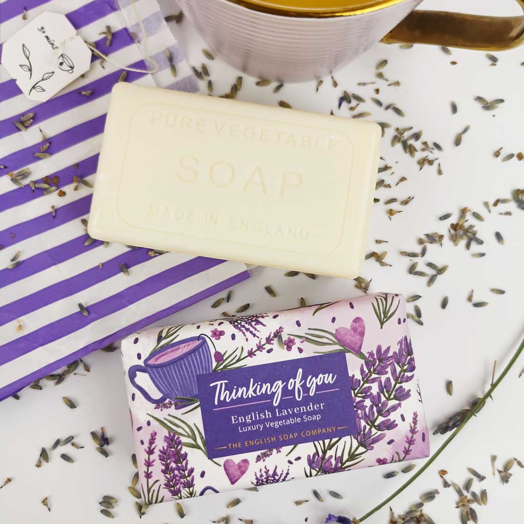 The English Soap Company English Lavender Thinking of You Soap