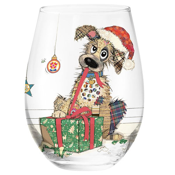 Christmas Bug Art Tumbler - Dog