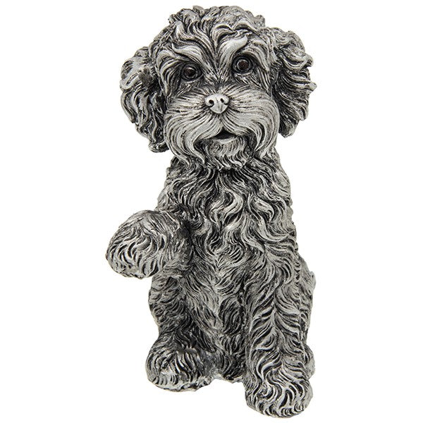 Silver Effect Cockapoo Ornament