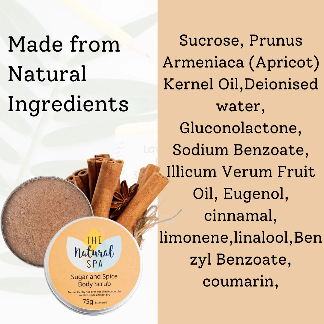 The Natural Spa Body Scrub - Sugar And Spice