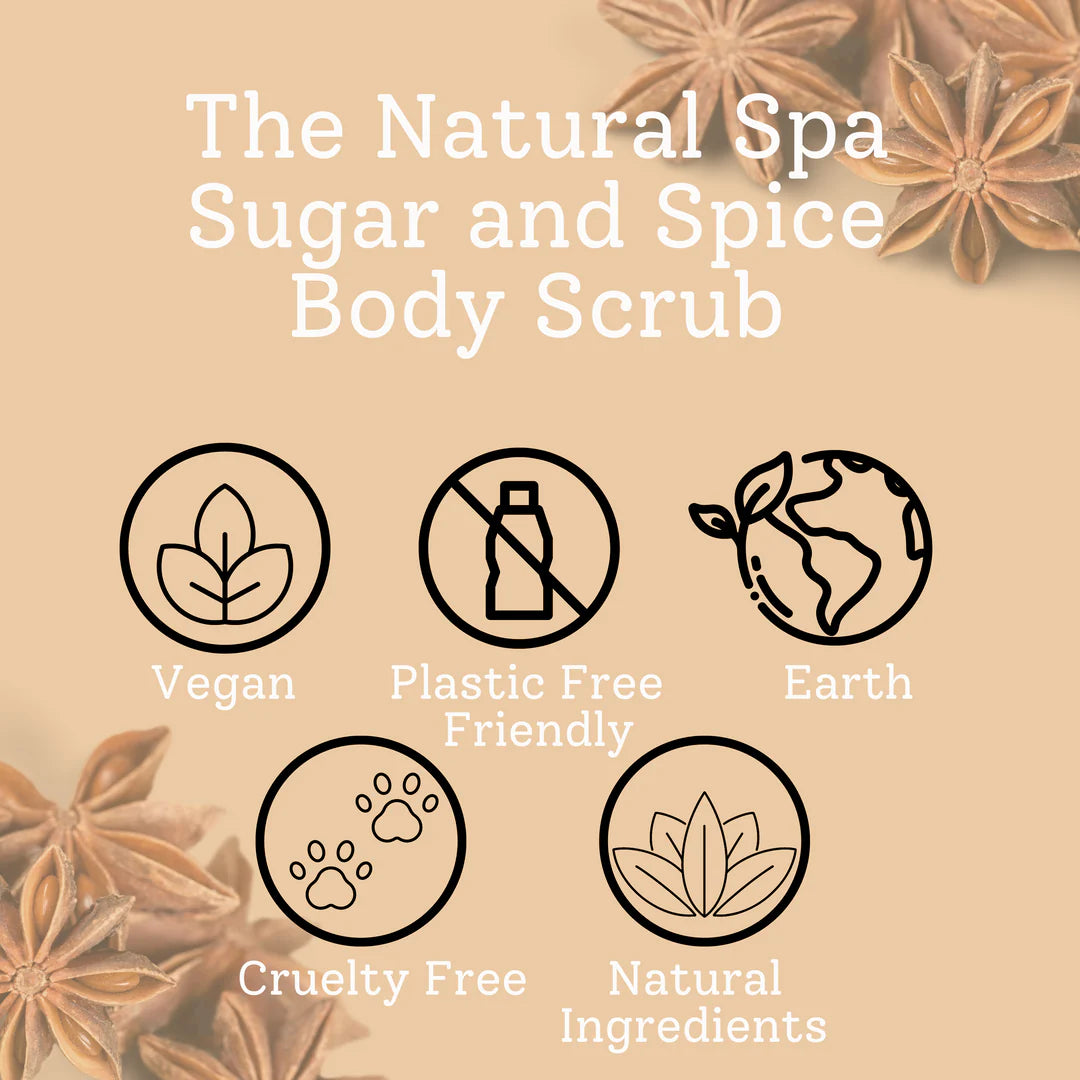 The Natural Spa Body Scrub - Sugar And Spice