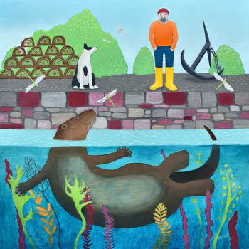 An Afternoon Stroll Greeting Card