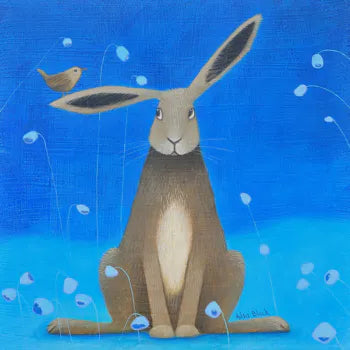 Hare Bells Greeting Card