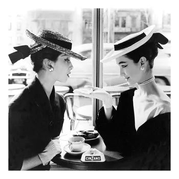Ladies Lunching Greeting Card