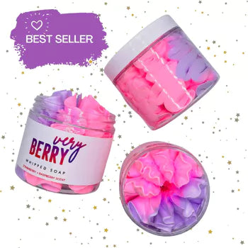 Alvisse Cosmetics Very Berry Whipped Soap