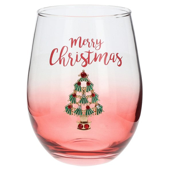 Christmas Bling Tumbler - Tree