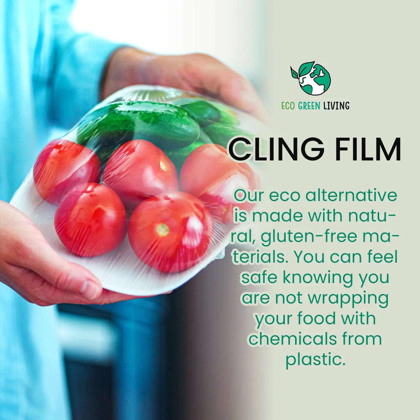 Compostable Cling Film Without The Plastic - 30cm x 30m