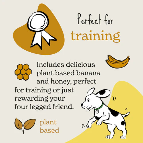 Forthglade Soft Bite Dog Treats - Honey And Banana