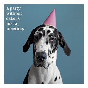 Just A Meeting Greeting Card