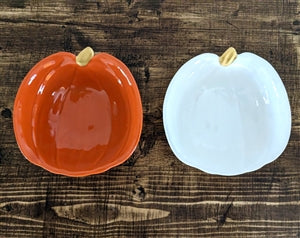 Decorative Ceramic Pumpkin Bowl