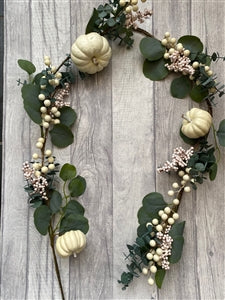 Eucalyptus And Pumpkin Garland