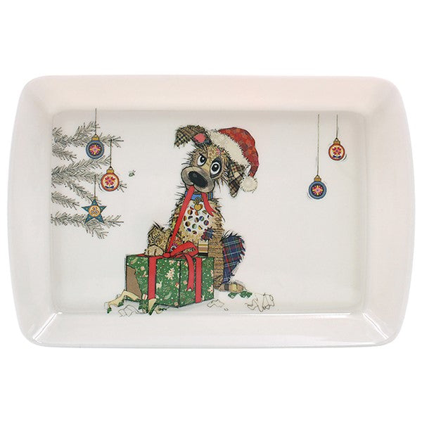 Festive Bug Art Tray - Dog