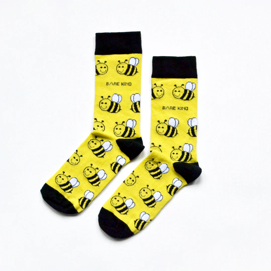 Bare Kind Bamboo Socks - Bees