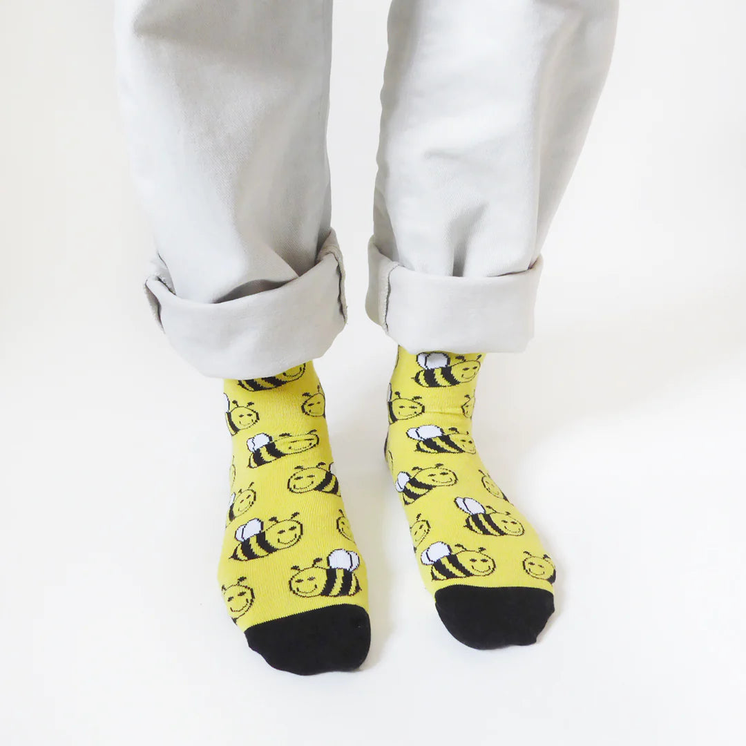 Bare Kind Bamboo Socks - Bees