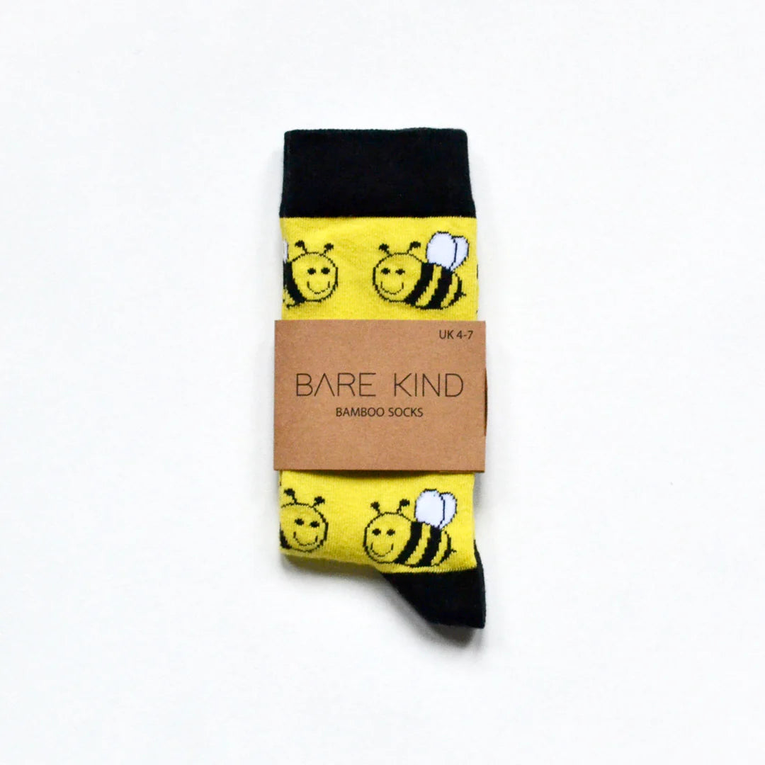 Bare Kind Bamboo Socks - Bees