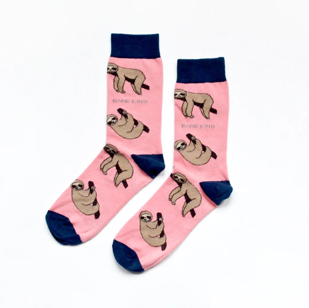 Bare Kind Bamboo Socks - Sloths
