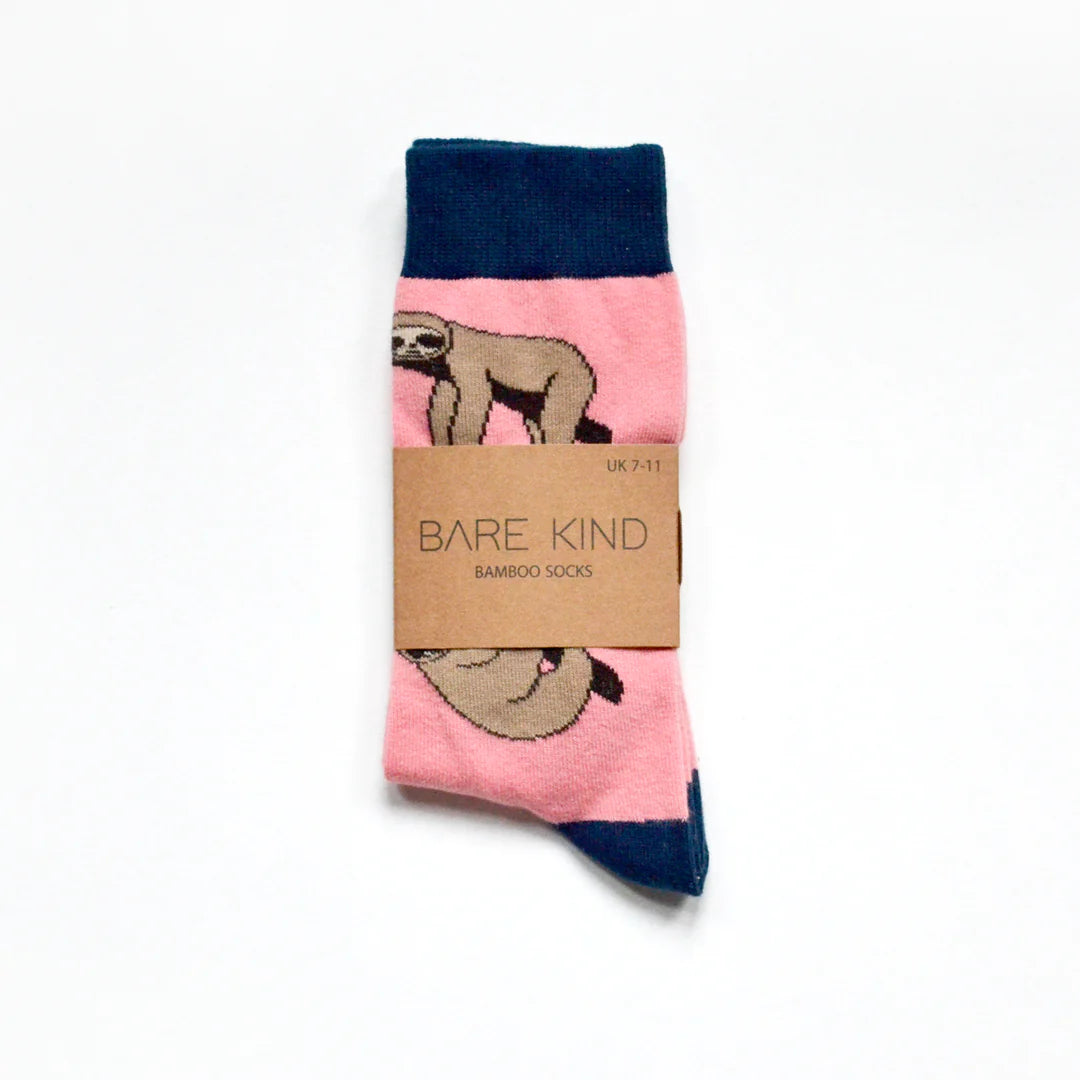 Bare Kind Bamboo Socks - Sloths