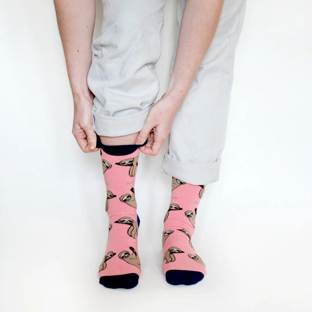 Bare Kind Bamboo Socks - Sloths