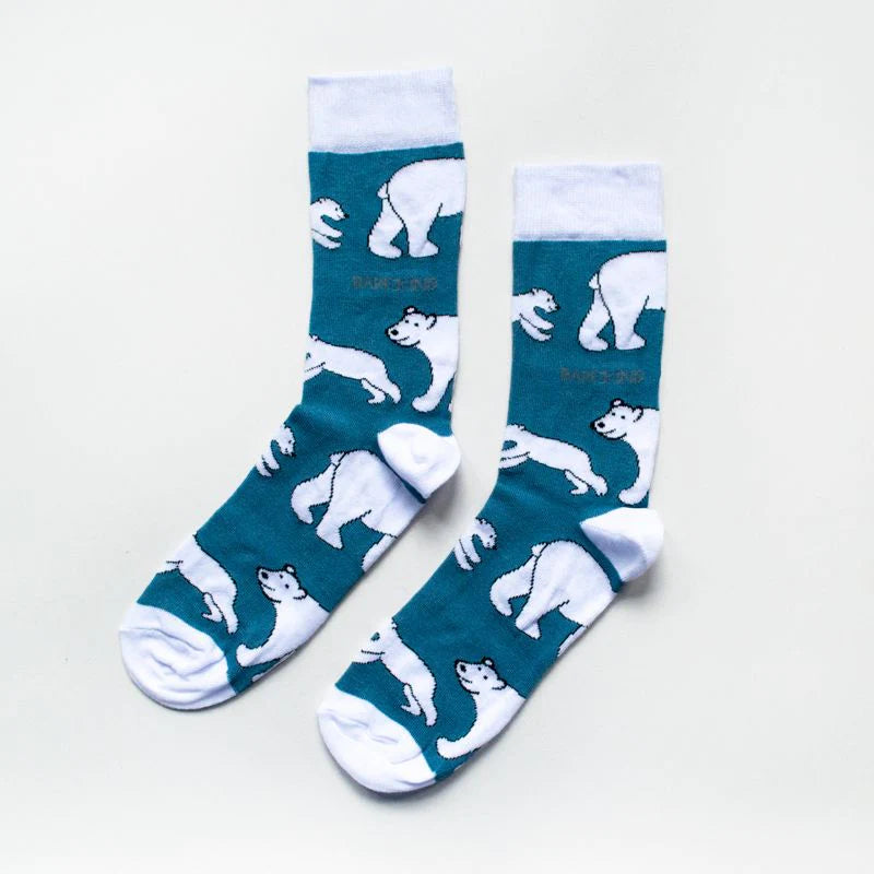 Bare Kind Bamboo Socks - Polar Bears