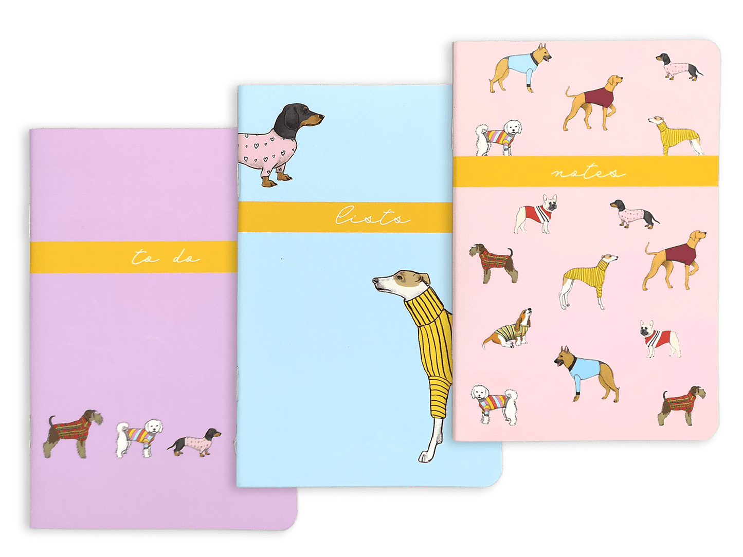 Dogs In Jumpers Memo Notebooks