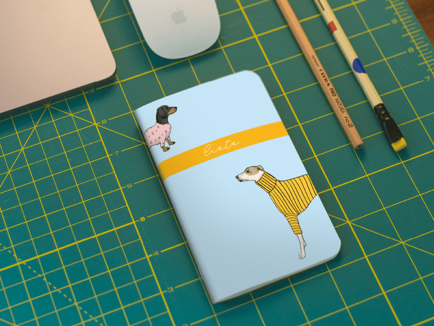 Dogs In Jumpers Memo Notebooks