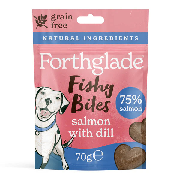 Forthglade Fishy Bites - Salmon With Dill