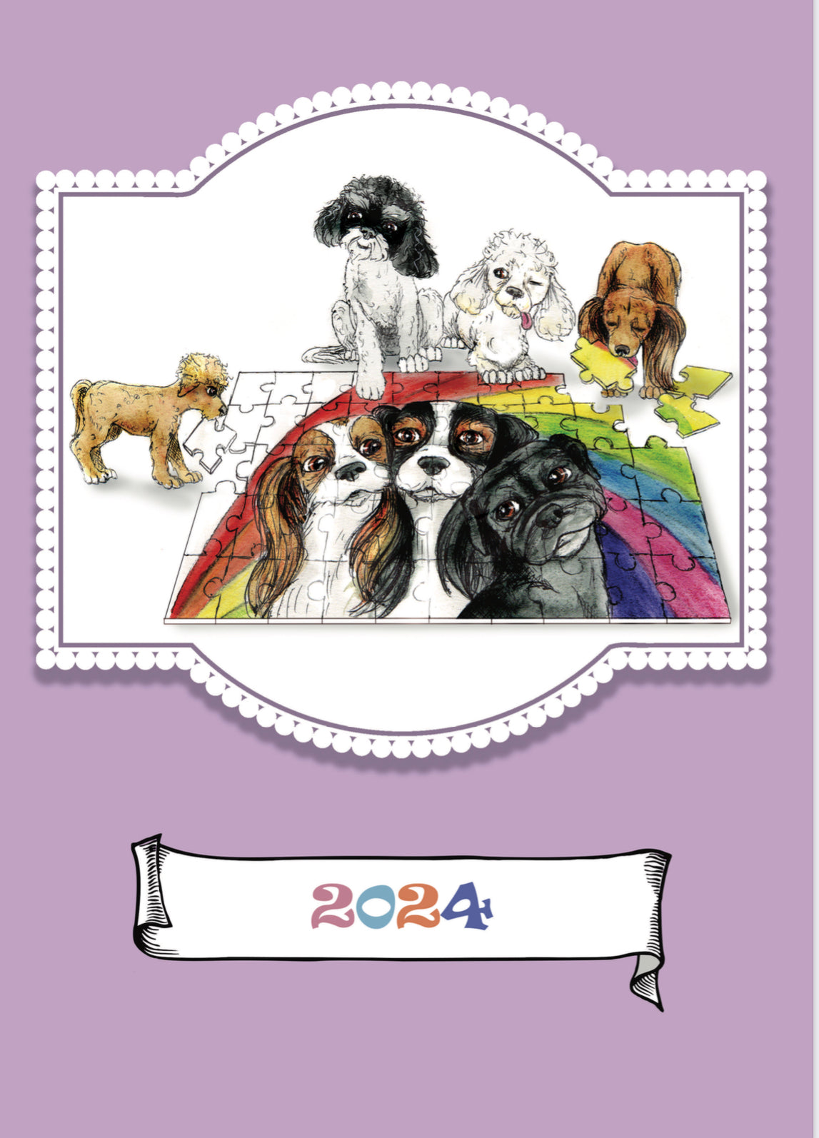 2024 Calendar - A4