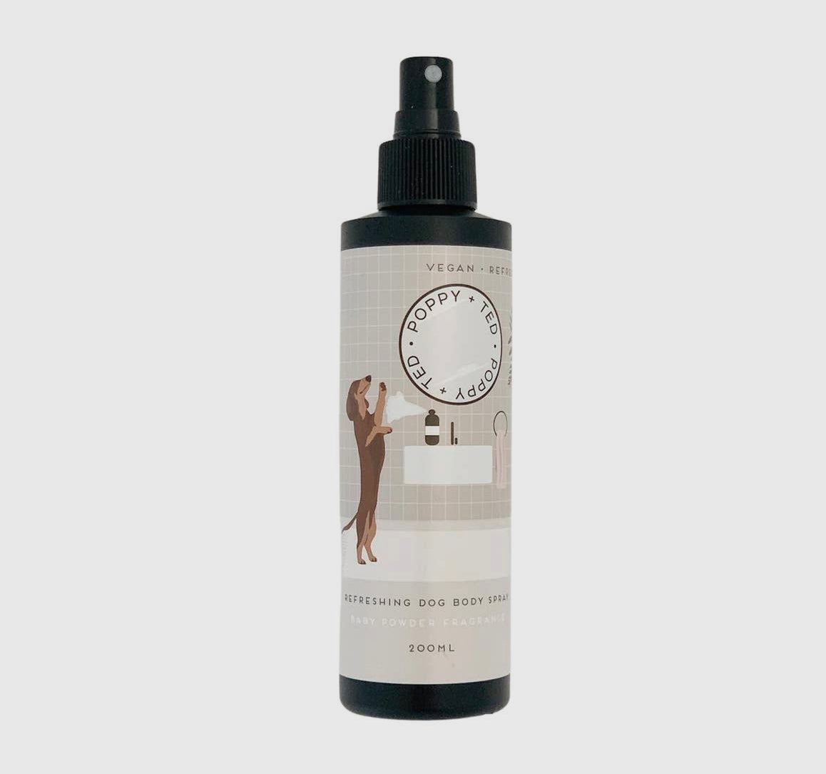 Poppy + Ted Dog Cologne And Deodorant Spray - Baby Powder Scent