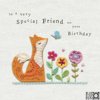 Special Friend Birthday Greeting Card - Touchy Feely