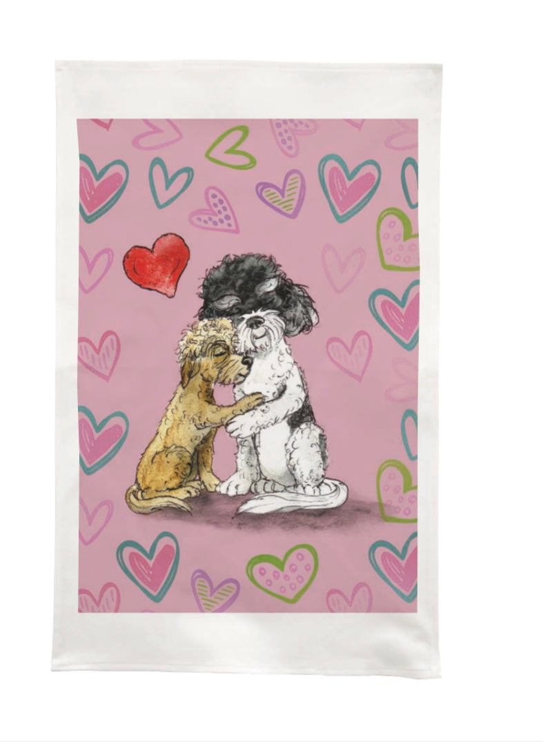 Cuddles Tea Towel
