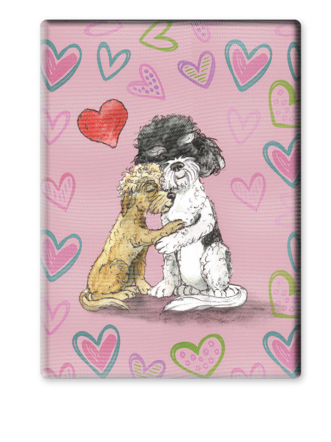 Cuddles Glass Worktop Saver - Pink