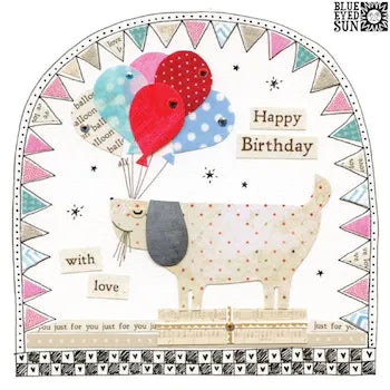 Birthday Dog Greeting Card - Fiesta