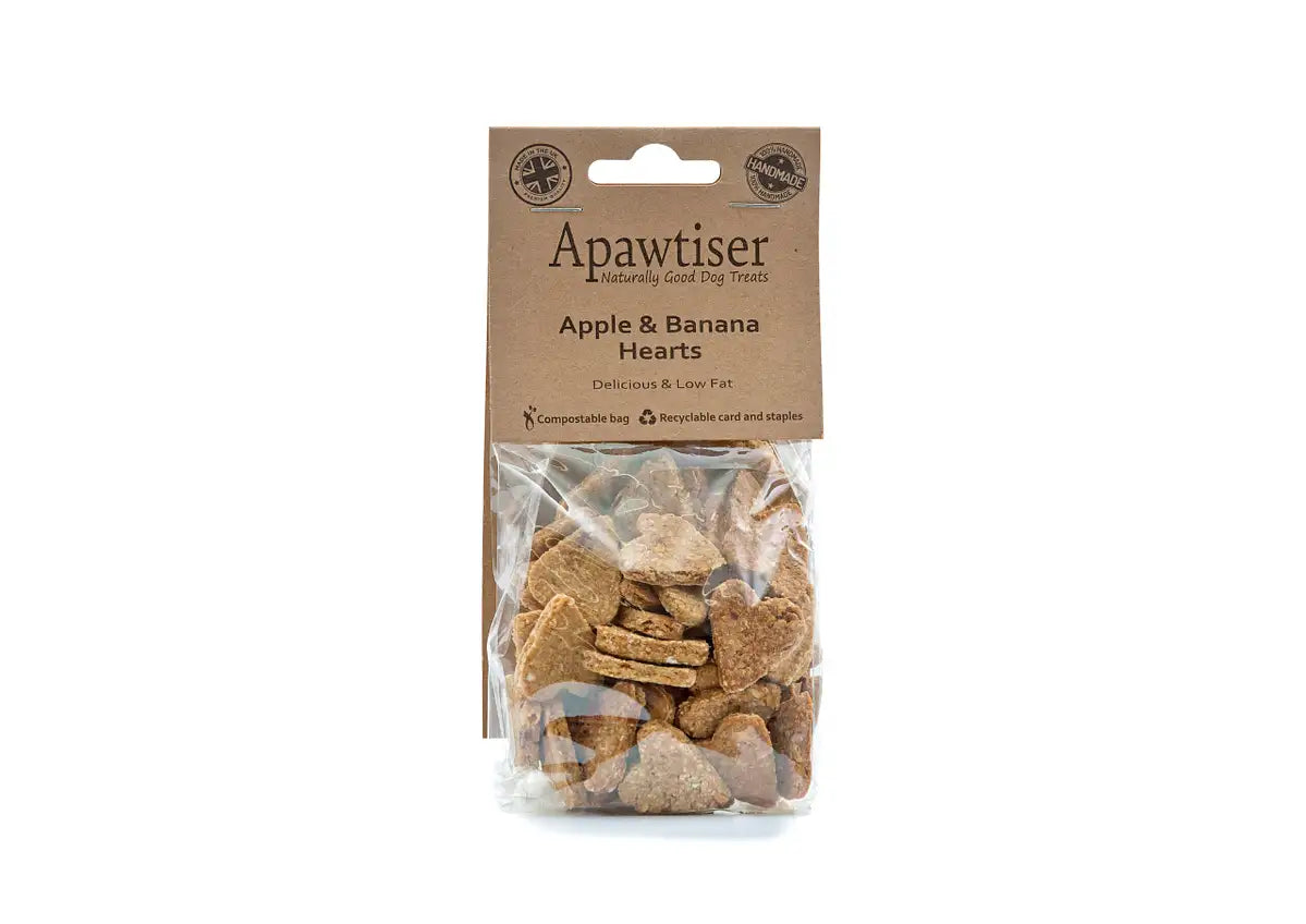 Apawtiser Apple And Banana Hearts