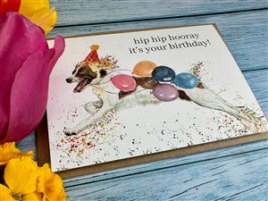 Hip Hip Horray It’s Your Birthday A6 Card