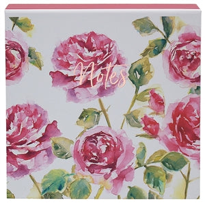 Rose Garden Memo Block