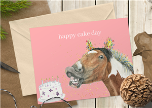 Happy Cake Day A6 Card